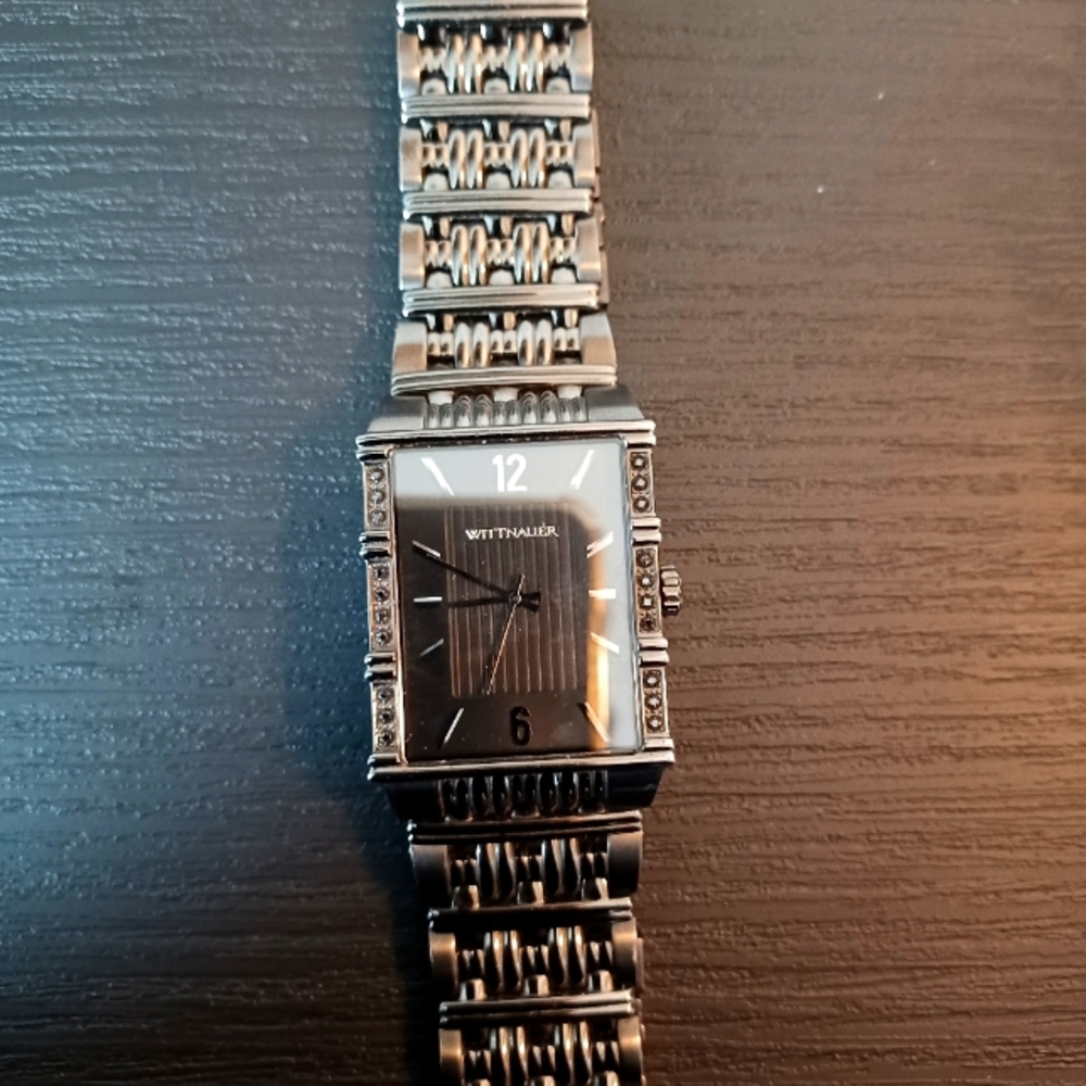 Black Diamond Wittnauer Watch